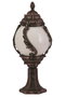 Opviq Lámpara de Pared Exterior Marrón BSU-68182-BKR-M1-K